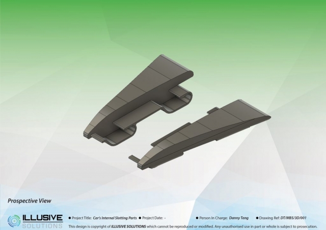 3D Modeling Car spare parts for Internal View 1