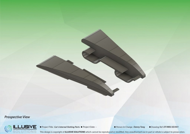 3D Modeling Car spare parts for Internal View 2