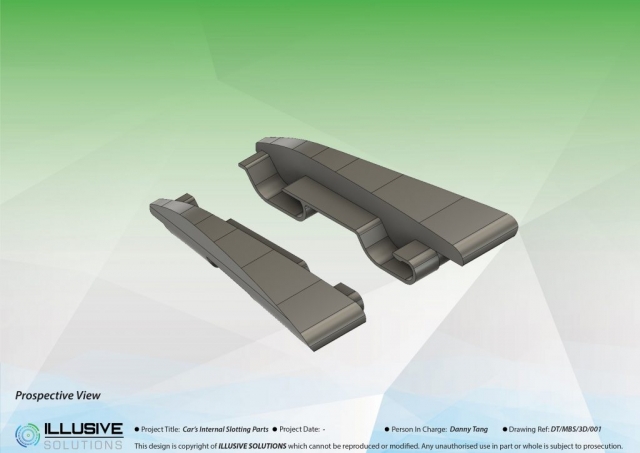 3D Modeling Car spare parts for Internal View 4