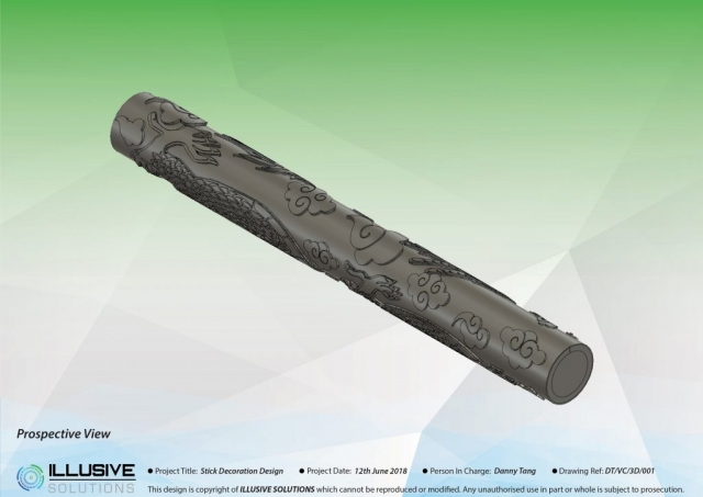 3D Modeling Monkey king Bar Prospective View 4