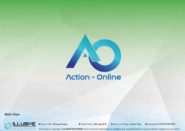Action Online Logo Design